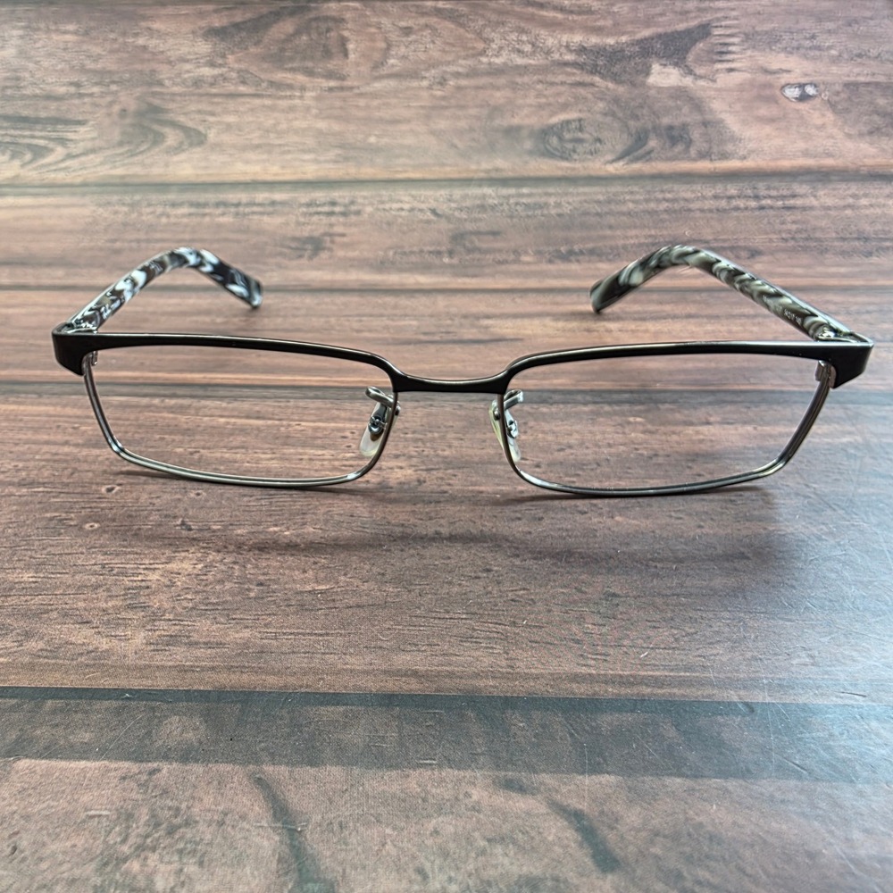 Ray-Ban RB 8633 1017 Black Titanium Semi-Rimless Eyeglasses 54-17-140‎